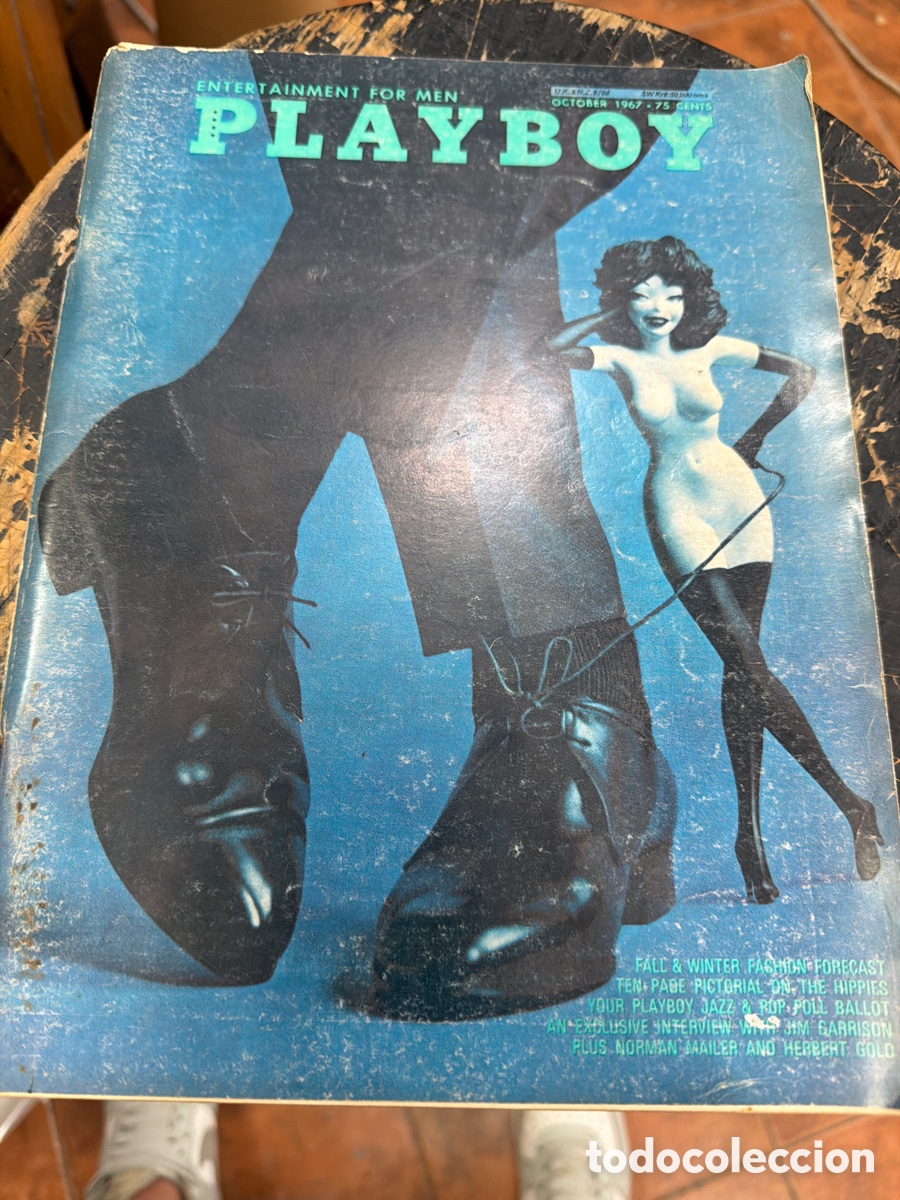 Collezionismo di Riviste e Giornali: Revista er&oacute;tica PLAYBOY.edici&oacute;n americana.vol 14 N 10 October 1967.contiene p&oacute;ster central