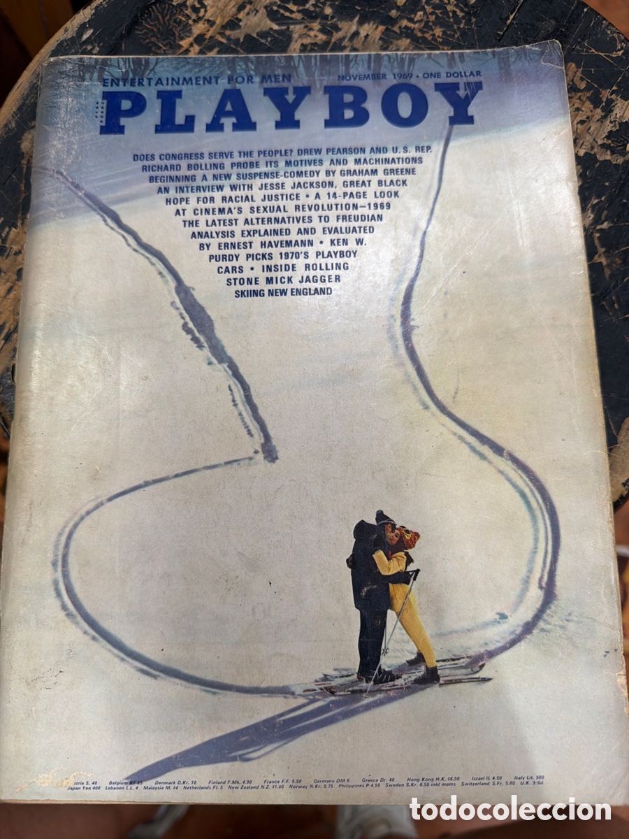 Collezionismo di Riviste e Giornali: Revista er&oacute;tica PLAYBOY.edicion americana.vol 16 N 11 November 1969.contiene p&oacute;ster