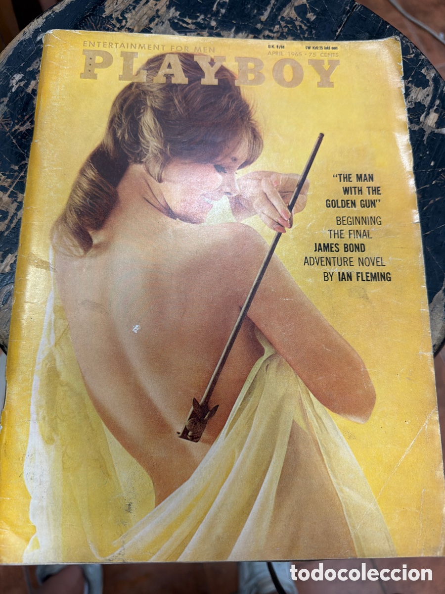 Coleccionismo de revistas y peri&oacute;dicos: Revista er&oacute;tica PLAYBOY.edici&oacute;n americana.vol 12 N 4 April 1965.contiene p&oacute;ster