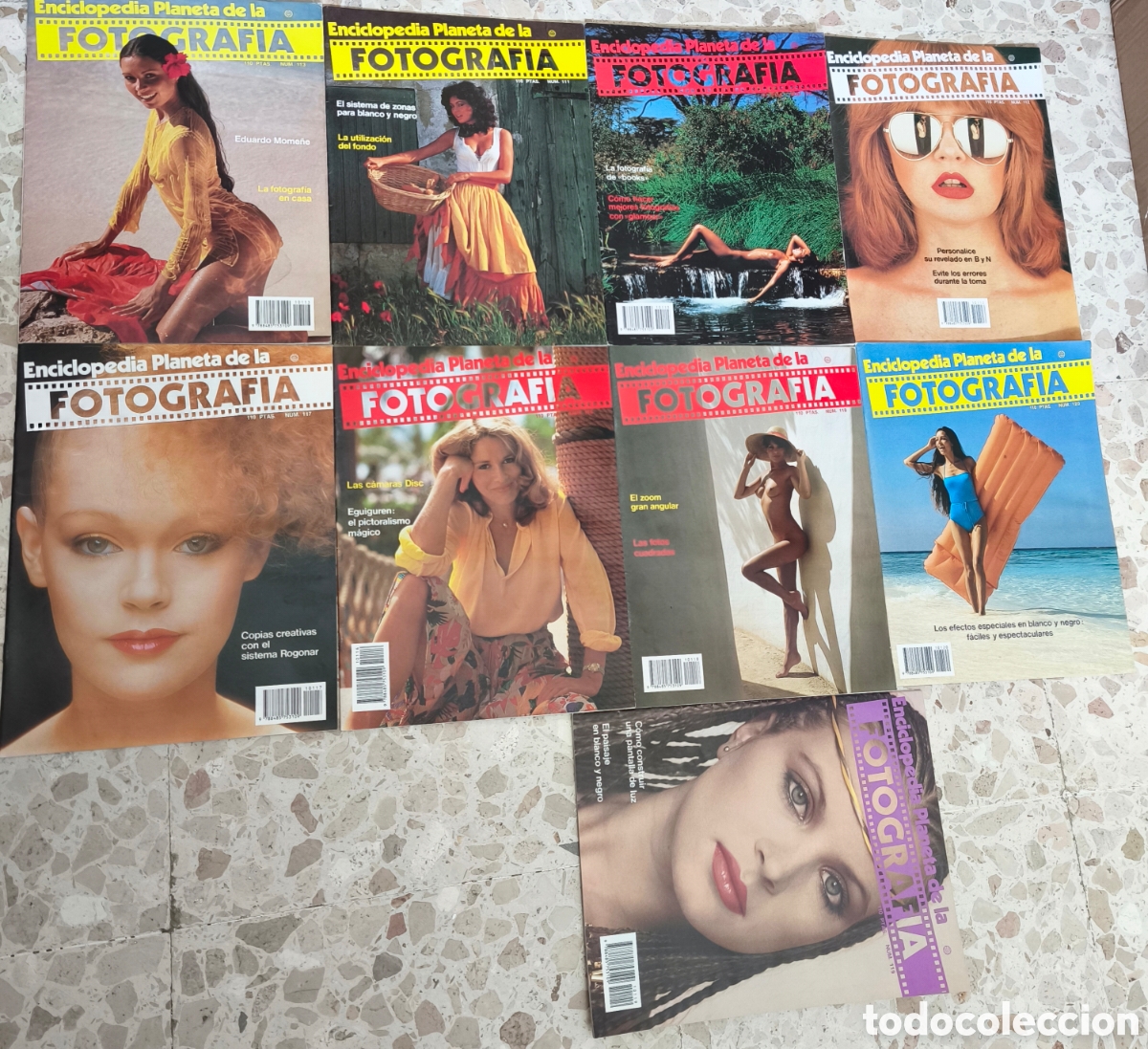 Coleccionismo de revistas y peri&oacute;dicos: 9 VOLUMENES ENCICLOPEDIA PLANETA DE LA FOTOGRAFIA