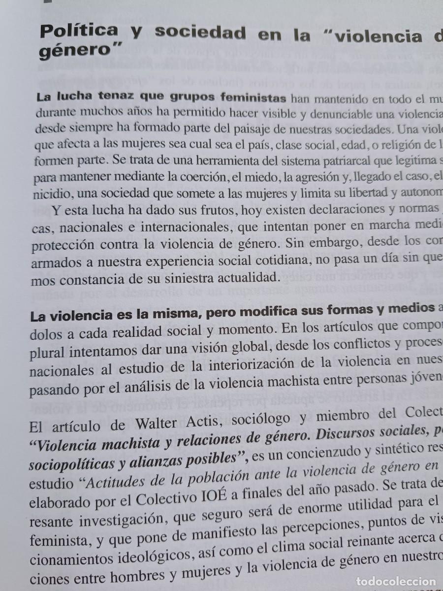 Coleccionismo de revistas y peri&oacute;dicos: DOSSIER VIOLENCIA DE GENERO, MACHISMO, PATRIARCADO, JOVENES. 53 P&Aacute;GS REVISTA VIENTO SUR 2012