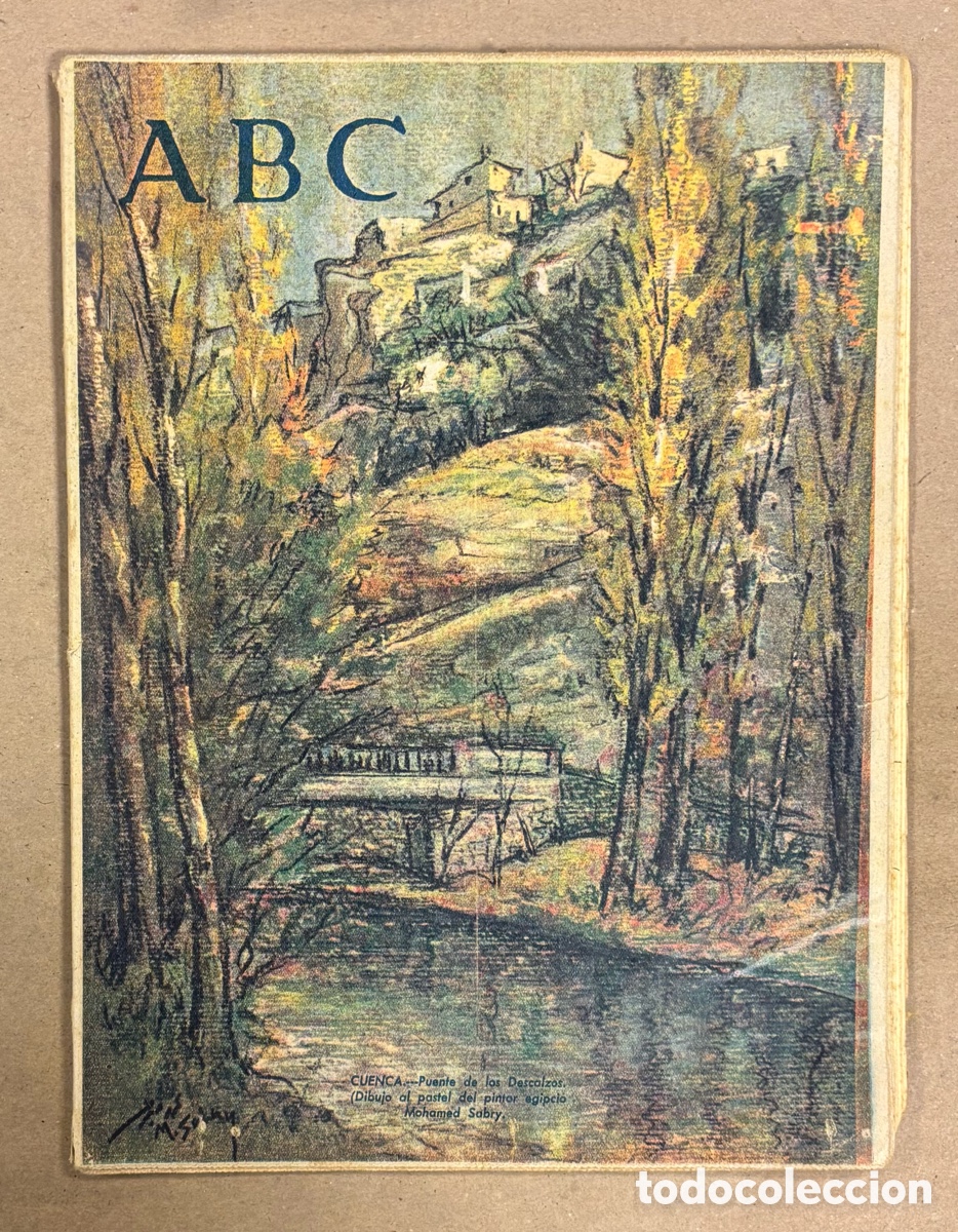 Coleccionismo de revistas y peri&oacute;dicos: ABC (13 JUNIO 1959) PUENTE DE LOS DESCALZOS (CUENCA), PICOS DE EUROPA DE COVADONGA AL VALLE DE VALDE