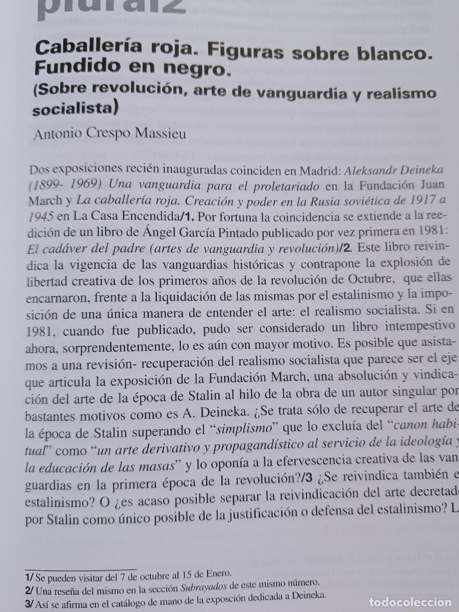 Coleccionismo de revistas y peri&oacute;dicos: REVOLUCI&Oacute;N, ARTE DE VANGUARDIA Y REALISMO SOCIALISTA. 10 P&Aacute;GS REVISTA VIENTO SUR 2012