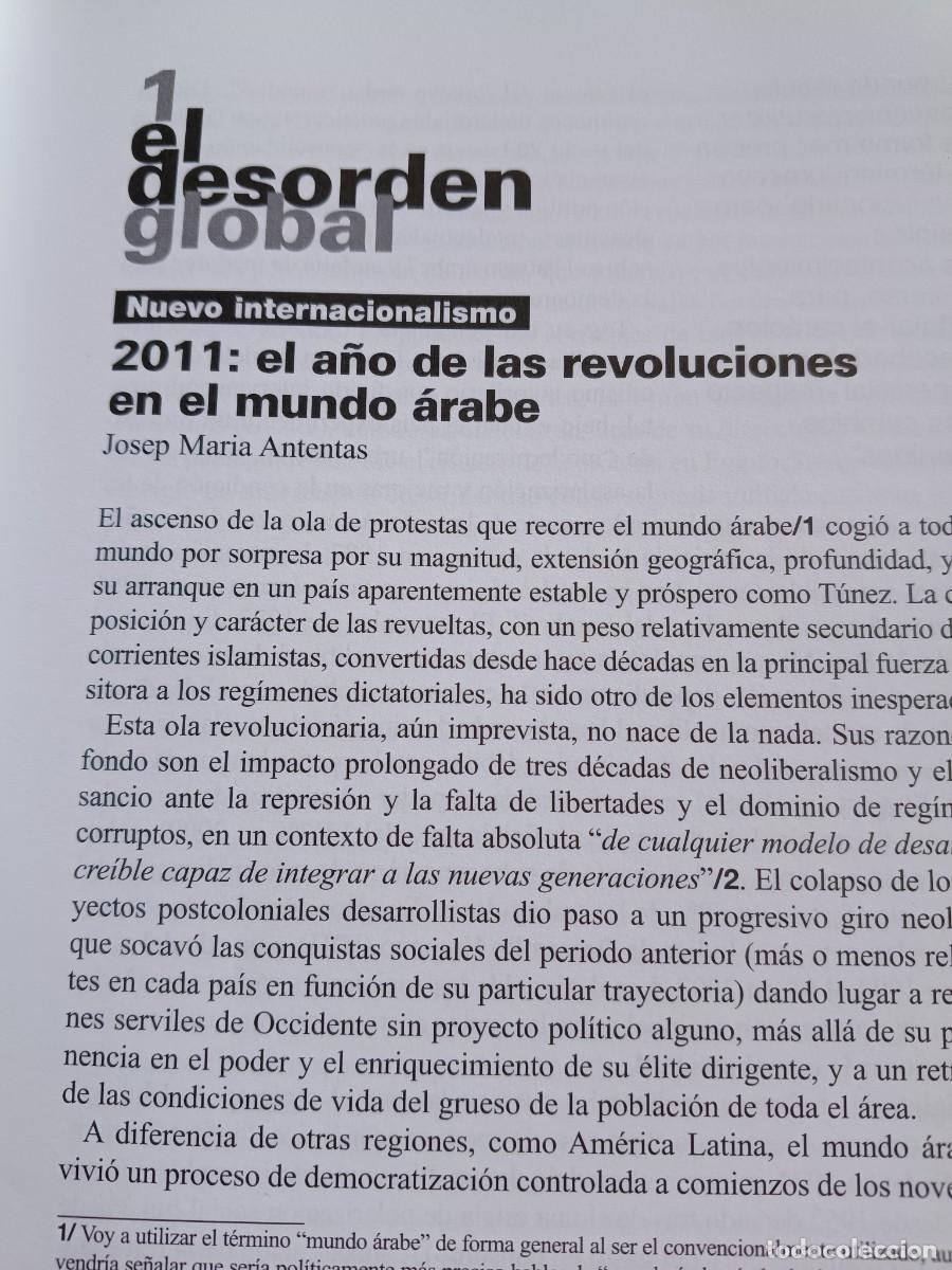 Coleccionismo de revistas y peri&oacute;dicos: EL A&Ntilde;O DE LAS REVOLUCIONES EN EL MUNDO &Aacute;RABE. 14 P&Aacute;GS REVISTA VIENTO SUR 2011