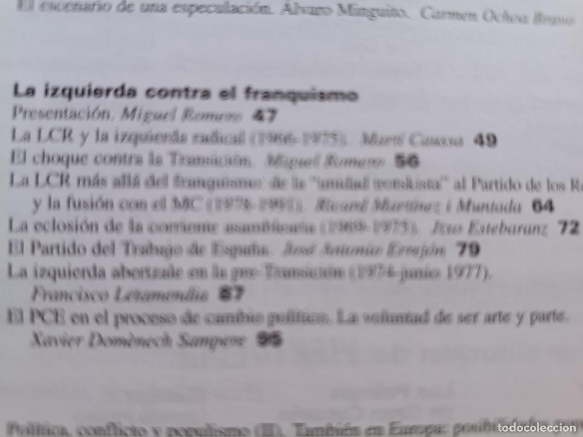 Coleccionismo de revistas y peri&oacute;dicos: IZQUIERDA CONTRA FRANQUISMO LCR MC PTE AUTONOM&Iacute;A OBRERA IZQUIERDA ABERTZALE 58 P&Aacute;GS VIENTO SUR 2011