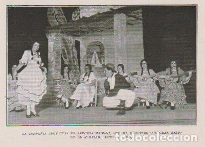 Coleccionismo de revistas y peri&oacute;dicos: * TEATRO * Compa&ntilde;&iacute;a argentina de Azucena Maizani - 1931
