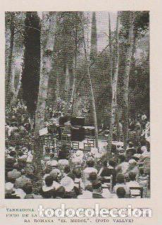 Coleccionismo de revistas y peri&oacute;dicos: * TARRAGONA * Concierto Natura a beneficio de la colonia escolar en la cantera El Medol - 1931