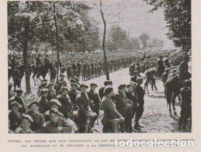 Coleccionismo de revistas y peri&oacute;dicos: * VITORIA * Maniobras militares - 1931