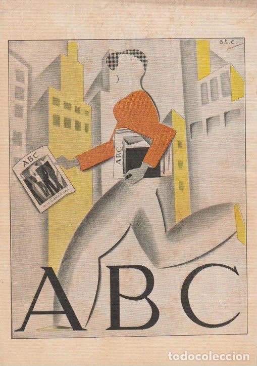 Coleccionismo de revistas y peri&oacute;dicos: Ilustraci&oacute;n de A.T.C. (&Aacute;ngeles Torner Cervera) en revista Blanco y Negro - 1931