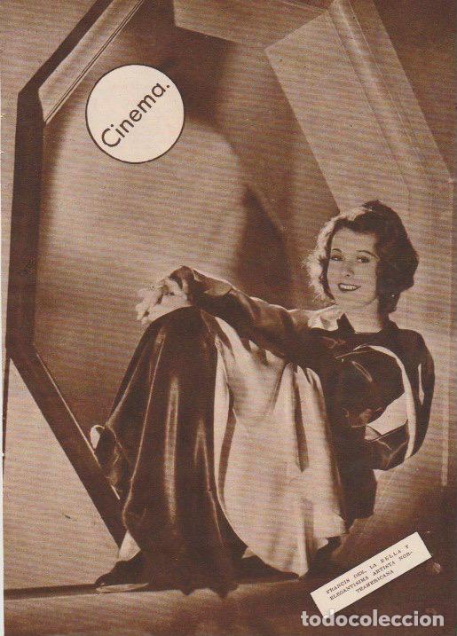 Coleccionismo de revistas y peri&oacute;dicos: * CINE * Frances Dee; Stymic de La Pandilla, Betty Bronson, Madge Bellamy, Olive Borden - 1931
