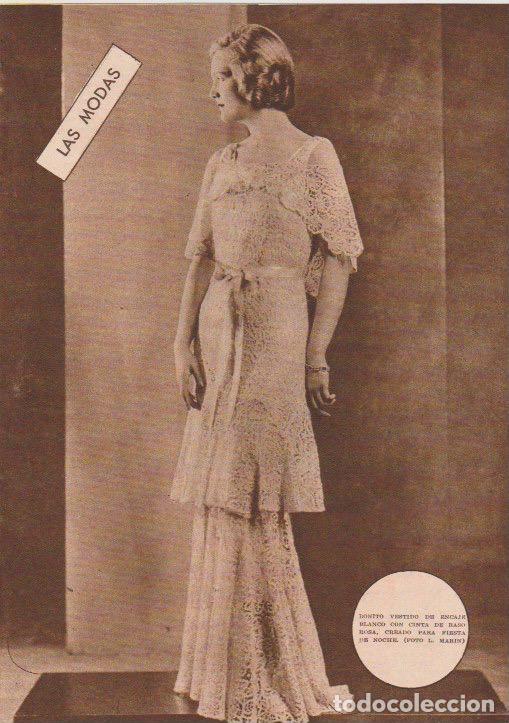 Coleccionismo de revistas y peri&oacute;dicos: * MODA FEMENINA * Modelos Lyolene, Molyneux y Redfern ; sombreros Helen Julien - 1931