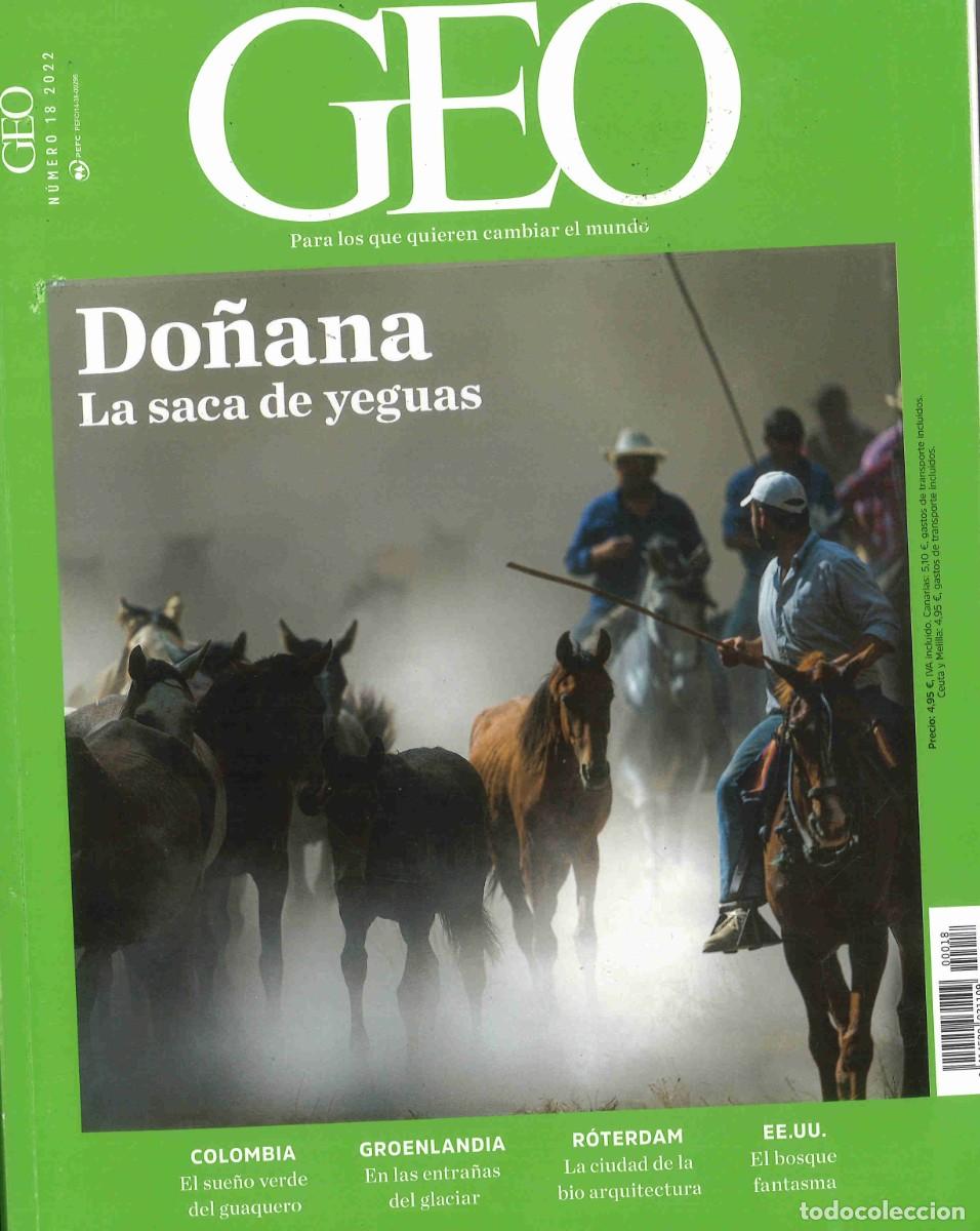 Coleccionismo de revistas y peri&oacute;dicos: GEO. n&ordm;18. Septiembre 2022 Do&ntilde;ana. La saca de yeguas