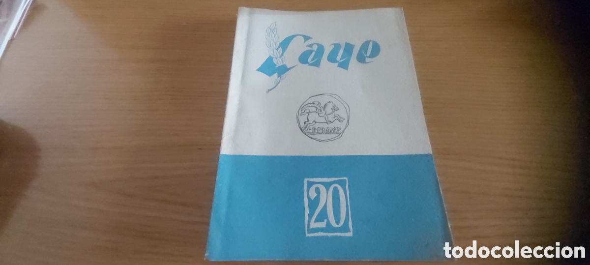 Coleccionismo de revistas y peri&oacute;dicos: REVISTA LAYE N&deg; 20.1952