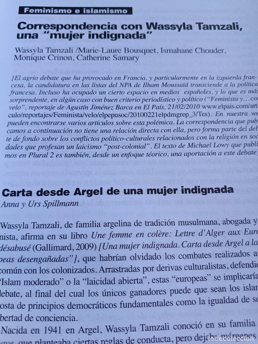 Coleccionismo de revistas y peri&oacute;dicos: DEBATE EN TORNO A FEMINISMO E ISLAMISMO. 6 P&Aacute;GS VIENTO SUR 2010
