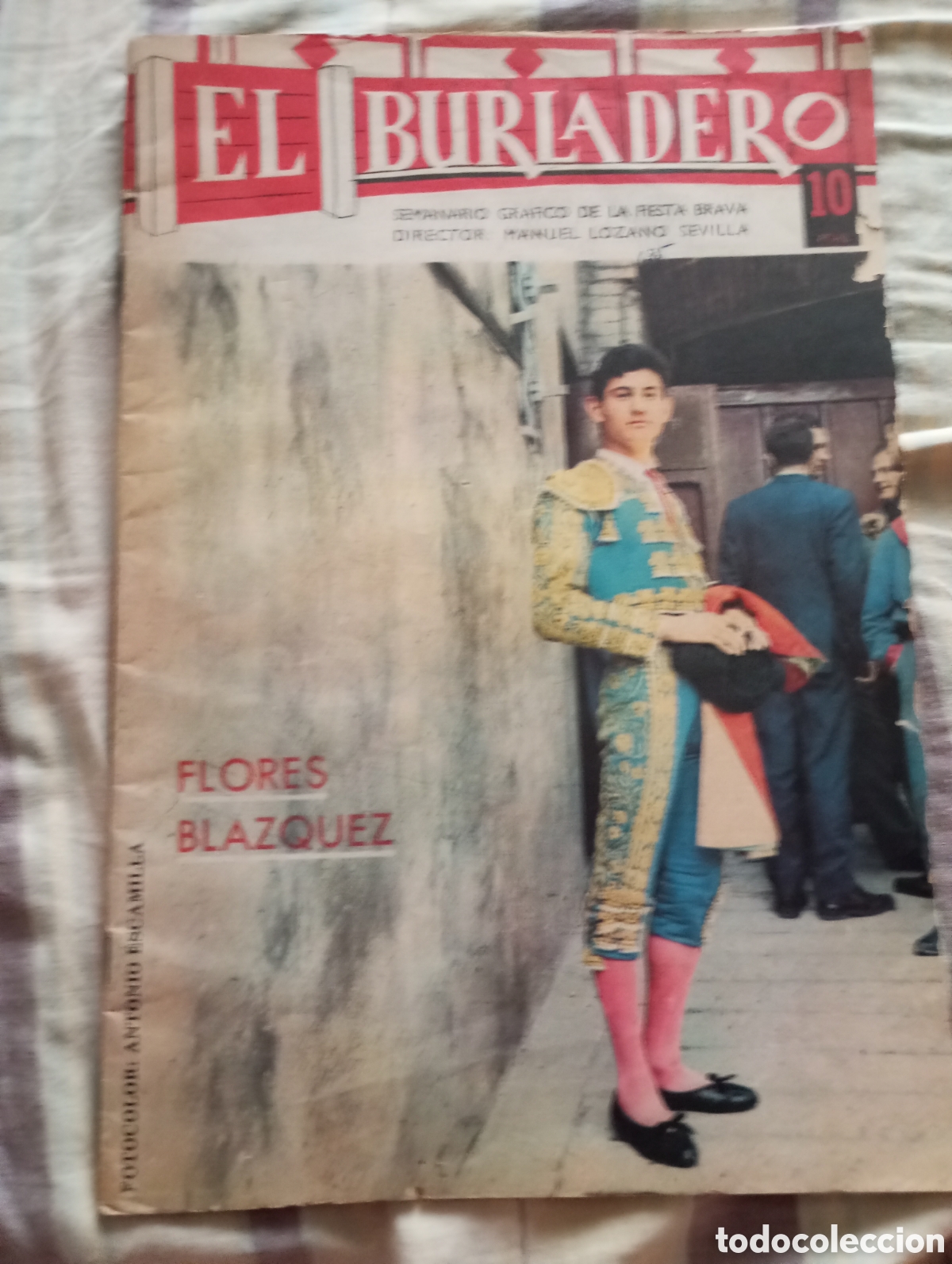 Coleccionismo de revistas y peri&oacute;dicos: Revista taurina el burladero n&uacute;mero 135 a&ntilde;o 1966