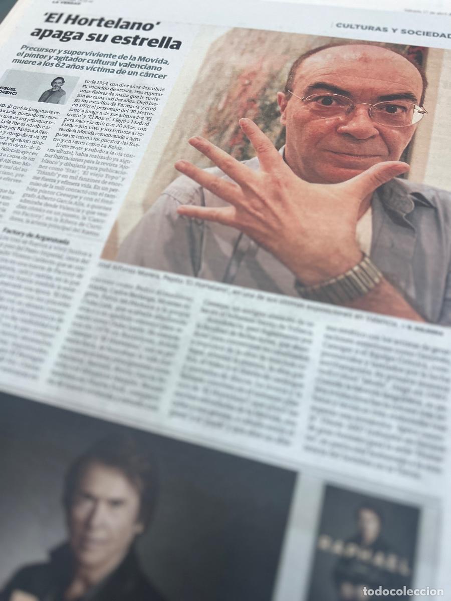 Coleccionismo de revistas y peri&oacute;dicos: JOS&Eacute; ALFONSO MORERA. EL HORTELANO. ARTE. MOVIDA.