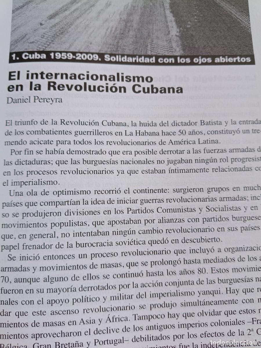 Coleccionismo de revistas y peri&oacute;dicos: DOSSIER 50 A&Ntilde;OS DE LA REVOLUCI&Oacute;N CUBANA. 60 P&Aacute;GS VIENTO SUR 2009