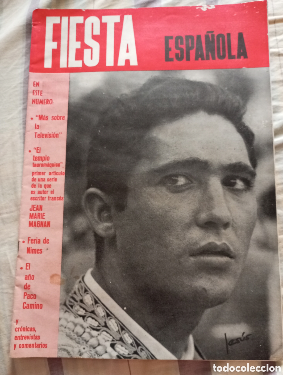 Coleccionismo de revistas y peri&oacute;dicos: Revista taurina fiesta espa&ntilde;ola n&uacute;mero 259 a&ntilde;o 1966
