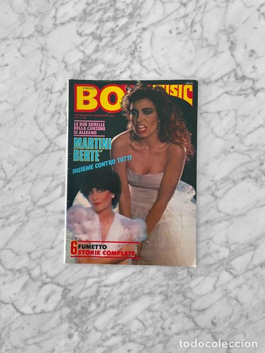 Colecionismo de Revistas e Jornais: BOY MUSIC - 1982 MIA MARTINI, LOREDANA BERTE, LE ORME, HUMAN LEAGUE, KRIS KRISTOFFERSON, STRAY CATS