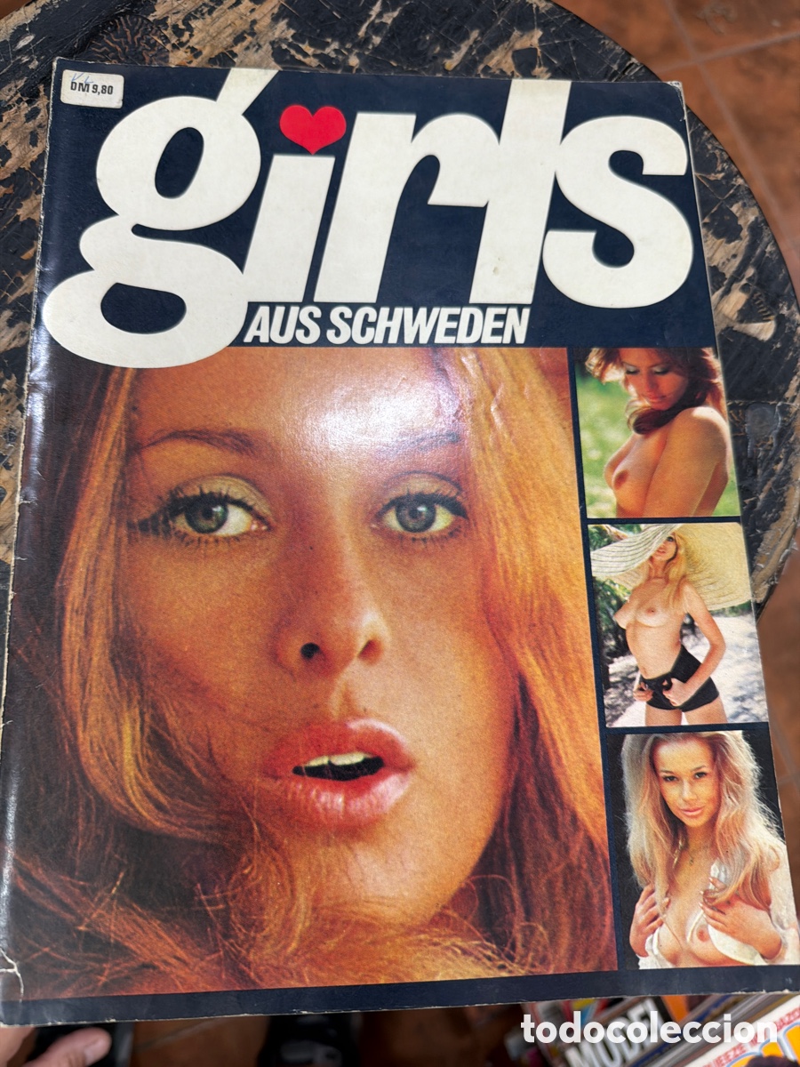 Coleccionismo de revistas y peri&oacute;dicos: Revista er&oacute;tica GIRLS AUS SCHWEDEN.edici&oacute;n suiza.a&ntilde;o 1972.mirar fotos