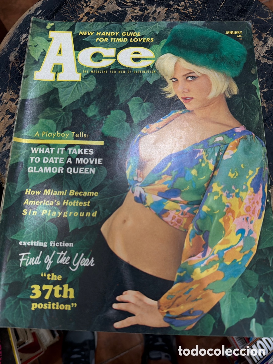 Collection Magazines and Newspapers: Revista er&oacute;tica vintage pin-ups ACE .vol 9 n 4 jan 1966.edici&oacute;n americana