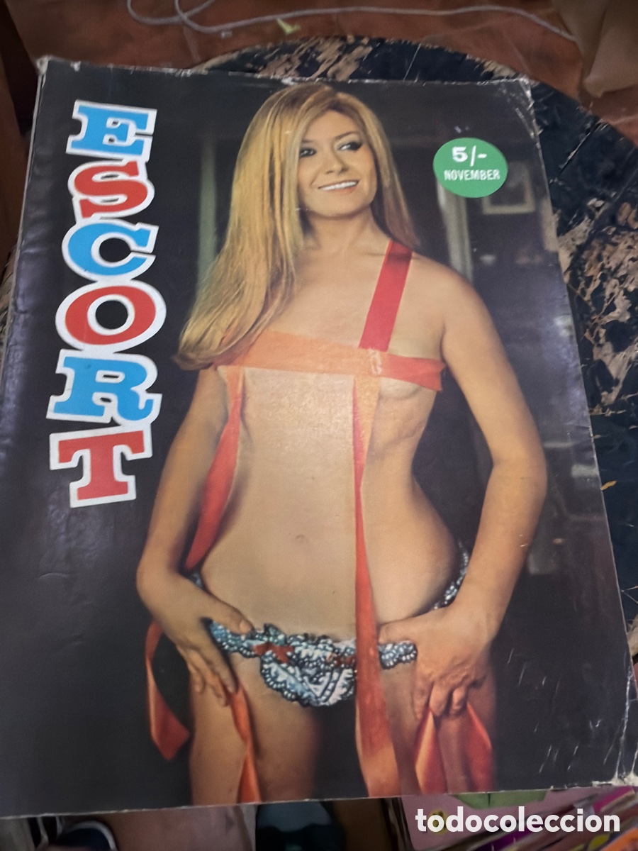 Coleccionismo de revistas y peri&oacute;dicos: Revista er&oacute;tica vintage pin-ups ESCORT.november a&ntilde;os 60.ilustrado profusamente