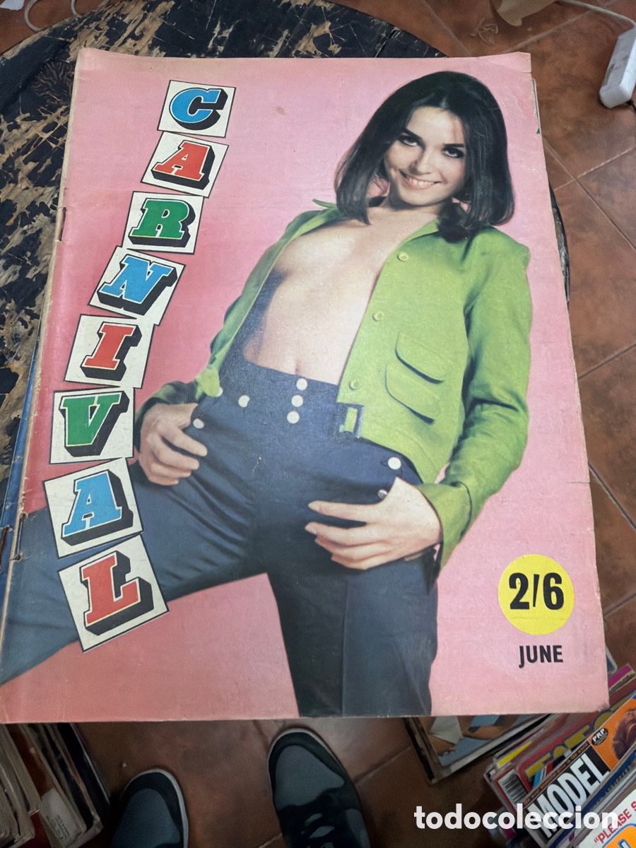 Coleccionismo de revistas y peri&oacute;dicos: Revista er&oacute;tica vintage pin-ups CARNIVAL. June 1967 .ilustrado profusamente