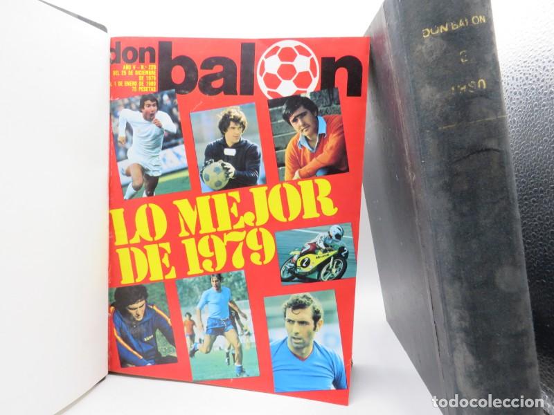 Coleccionismo de revistas y peri&oacute;dicos: 2 Tomos Encuadernados Revista Don Bal&oacute;n (1980) - Enero/Abril y Septiembre/Diciembre - Don Bal&oacute;n - 19