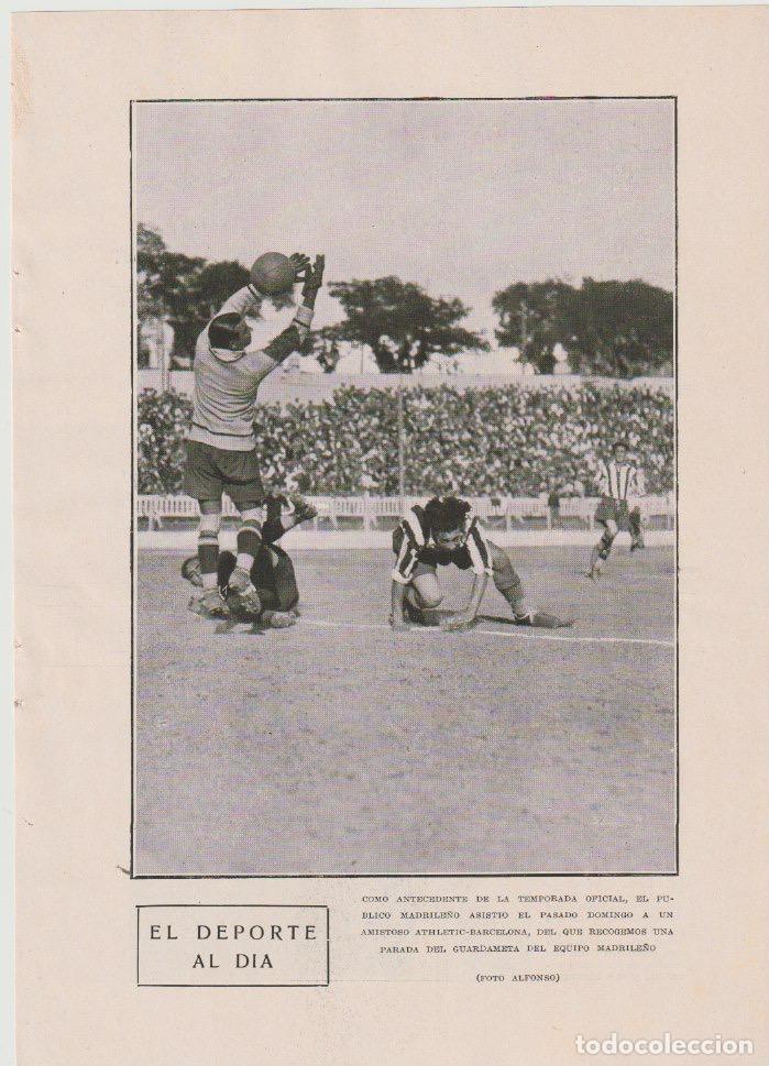 Coleccionismo de revistas y peri&oacute;dicos: * DEPORTES * F&uacute;tbol Athletic, Barcelona; ciclismo: Cardona; boxeo: Carre&ntilde;o, Blasco, Izquierdo.- 1931