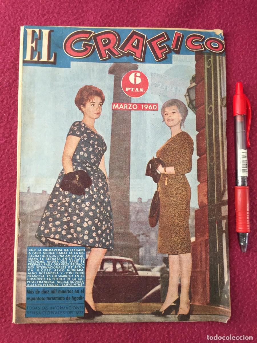 Coleccionismo de revistas y peri&oacute;dicos: REVISTA EL GRAFICO 1960 - MARILYN MONROE - DALI - BRIGITTE BARDOT -- BAILANDO EL BONGO ...