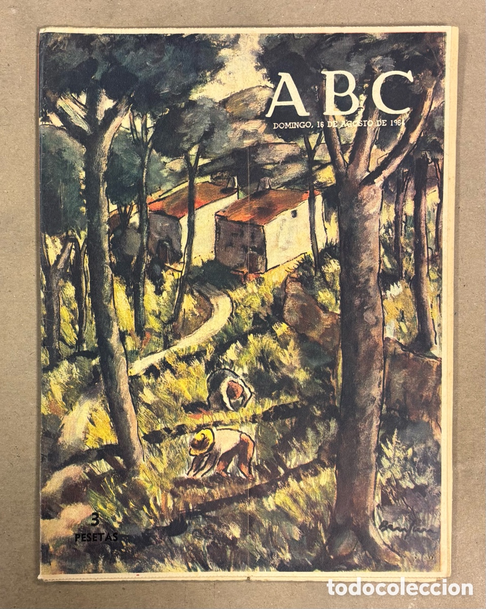 Coleccionismo de revistas y peri&oacute;dicos: ABC (16 AGOSTO 1964) ENTREVISTA MARIA DOLORES PRADERA, REPORTAJE MENORCA, PUERTO RICO,..: