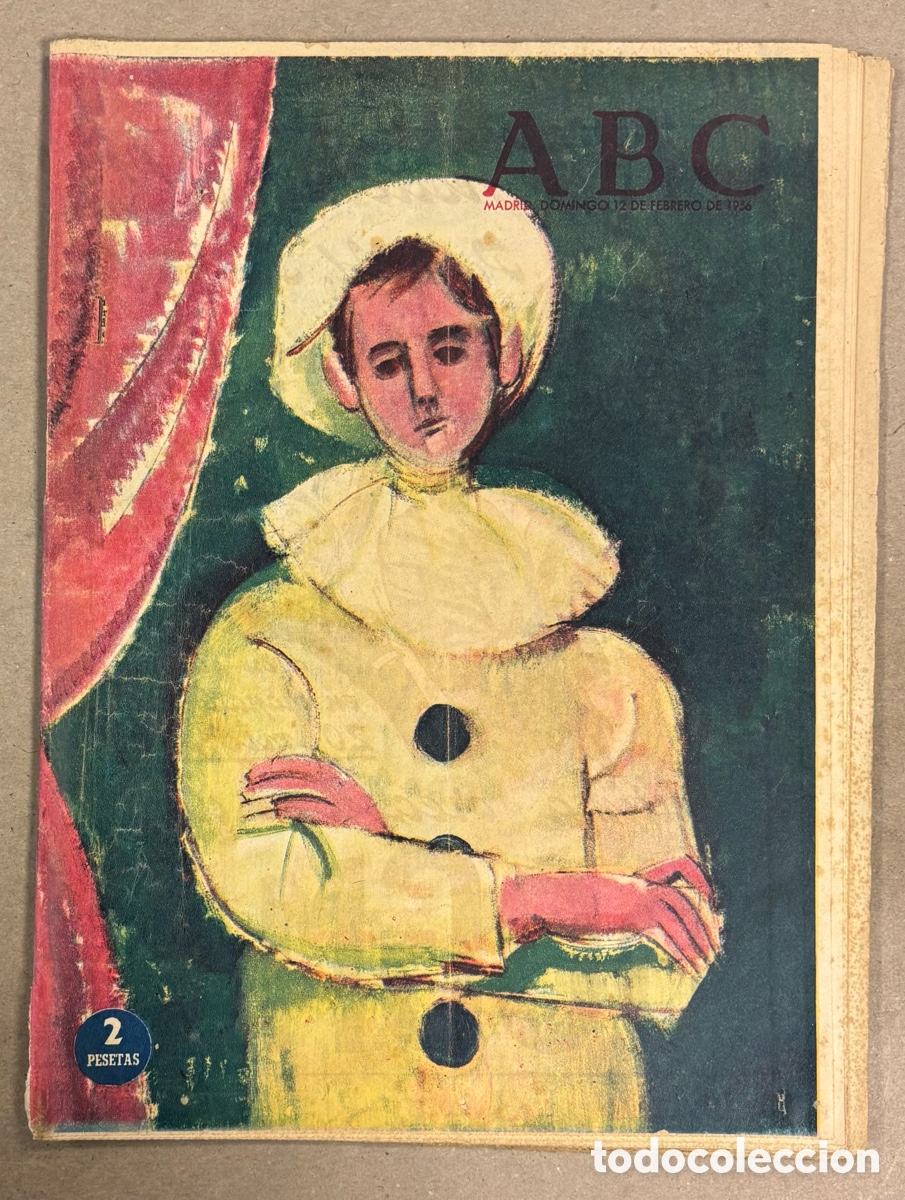 Coleccionismo de revistas y peri&oacute;dicos: ABC (12 FEBRERO 1956) ENRIQUE A. DIOSDADO ACTOR, SALUSTIANO OLOZAGA, VELERO PASSAT,&hellip;