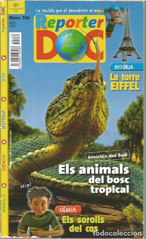 Coleccionismo de revistas y peri&oacute;dicos: REPORTER DOC N&ordm; 136 ELS ANIMALS DEL BOSC TROPICAL