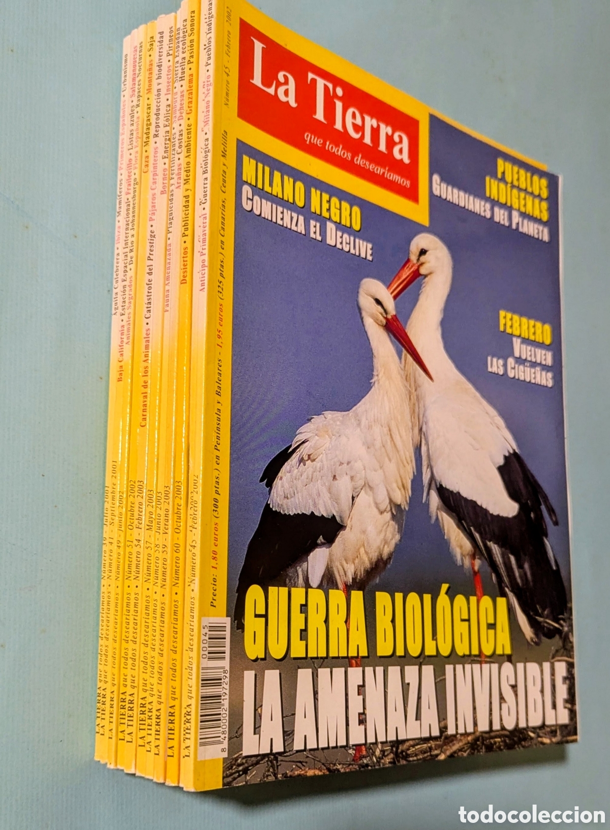 Coleccionismo de revistas y peri&oacute;dicos: 11 n&uacute;meros de La Tierra que todos desear&iacute;amos. N&deg; 39, 41, 45, 49, 51, 54, 56, 57, 58, 59, 60