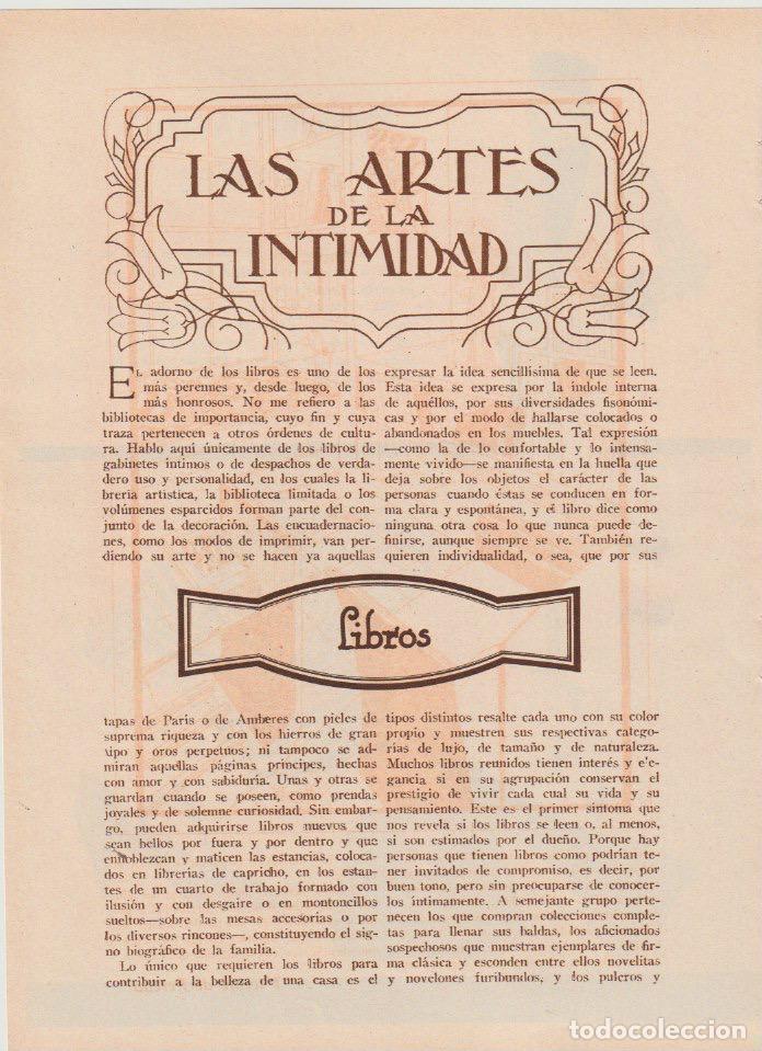 Coleccionismo de revistas y peri&oacute;dicos: * DECORACI&Oacute;N * INTERIORISMO * Libros / Vicente de Pereda - 1933