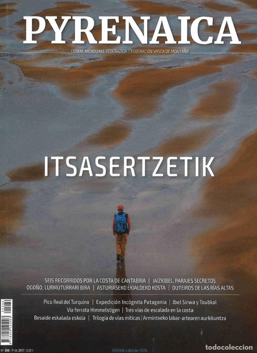 Coleccionismo de revistas y peri&oacute;dicos: Pyrenaica. 266. Federaci&oacute;n Vasca de Monta&ntilde;a. 2017. Itsasertzetik