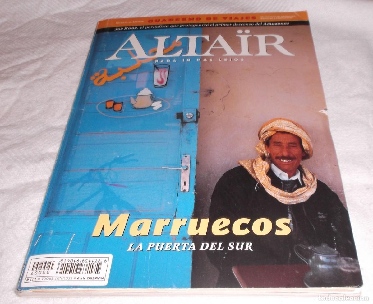Coleccionismo de revistas y peri&oacute;dicos: revista altair Marruecos la puerta del sur (segunda epoca n&ordm; 9) + cuaderno de viajes