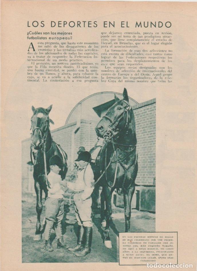 Coleccionismo de revistas y peri&oacute;dicos: * DEPORTES * F&uacute;tbol Inglaterra-Escocia; tenis: Copa Davis; ciclismo: Learco Guerra ; avi&oacute;n... - 1933