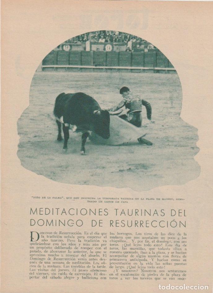 Coleccionismo de revistas y peri&oacute;dicos: * TOROS Y TOREROS * Ni&ntilde;o de la Palma, Fuentes Bejarano, Eladio Amor&oacute;s / G. Corrocha - 1933