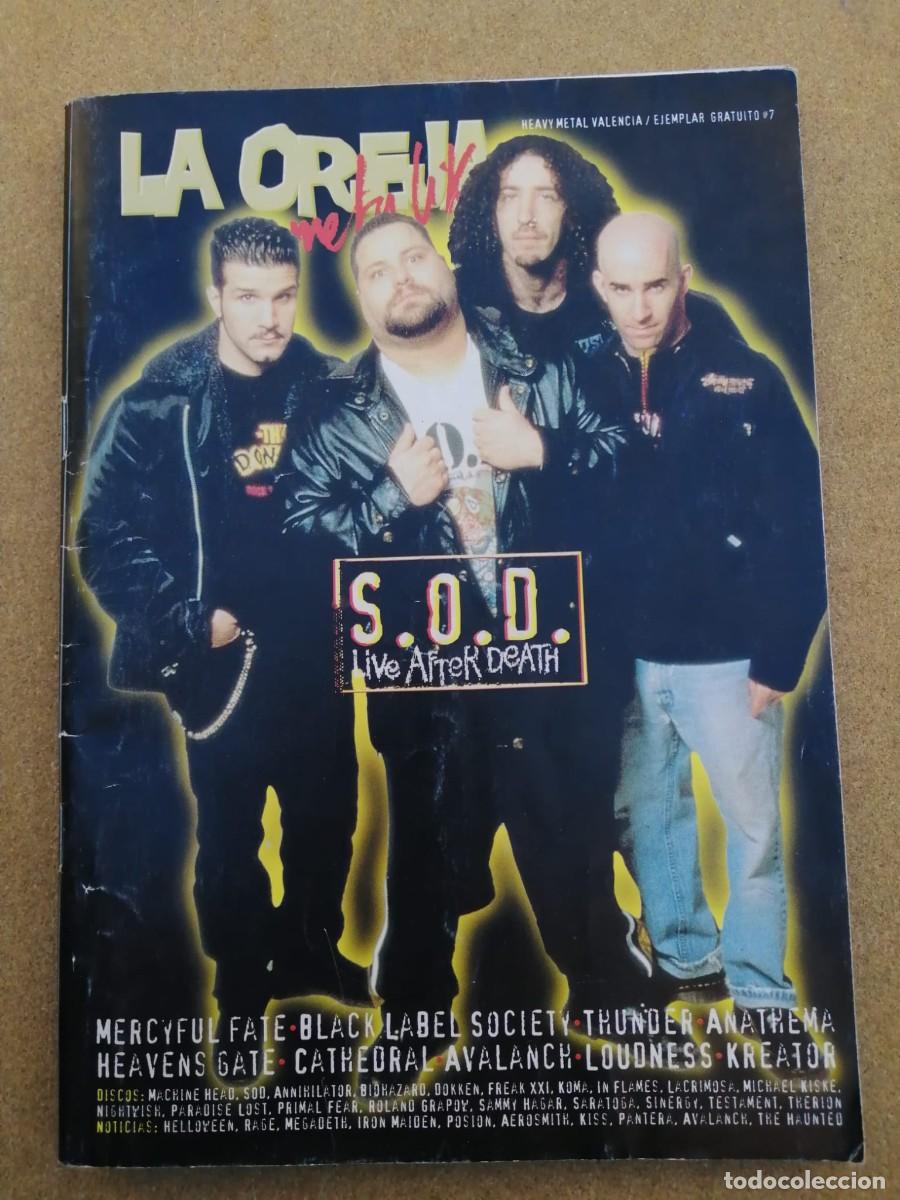 Coleccionismo de revistas y peri&oacute;dicos: REVISTA LA OREJA. HEAVY METAL VALENCIA