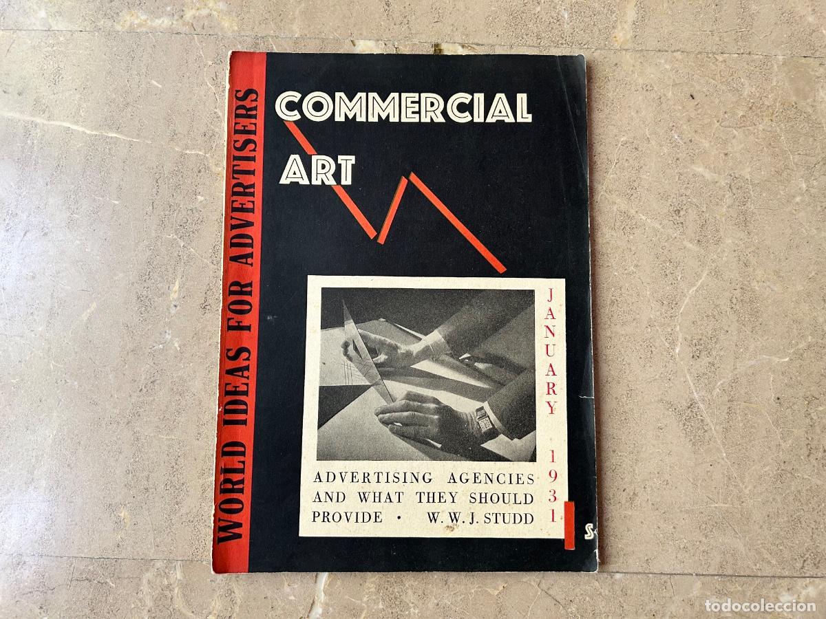 Coleccionismo de revistas y peri&oacute;dicos: Commercial Art . World ideas for advertisers &ndash; January 1931