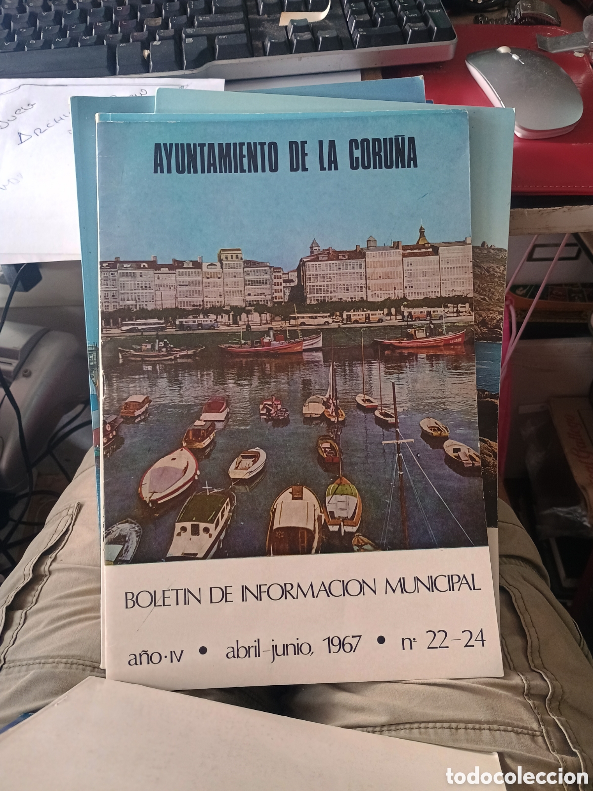 Coleccionismo de revistas y peri&oacute;dicos: REVISTA AYUNTAMIENTO DE LA CORU&Ntilde;A ABRIL-JUNIO 1967