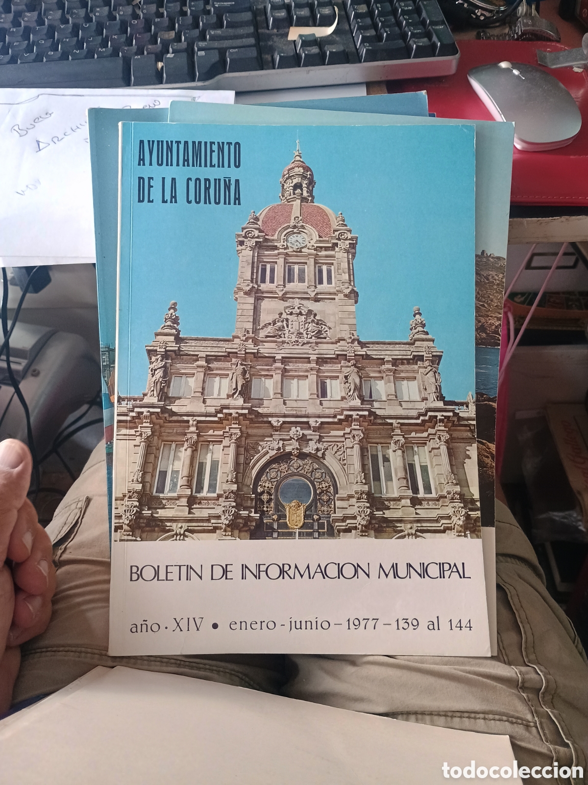 Coleccionismo de revistas y peri&oacute;dicos: REVISTA AYUNTAMIENTO DE LA CORU&Ntilde;A ENERO-JUNIO 1977