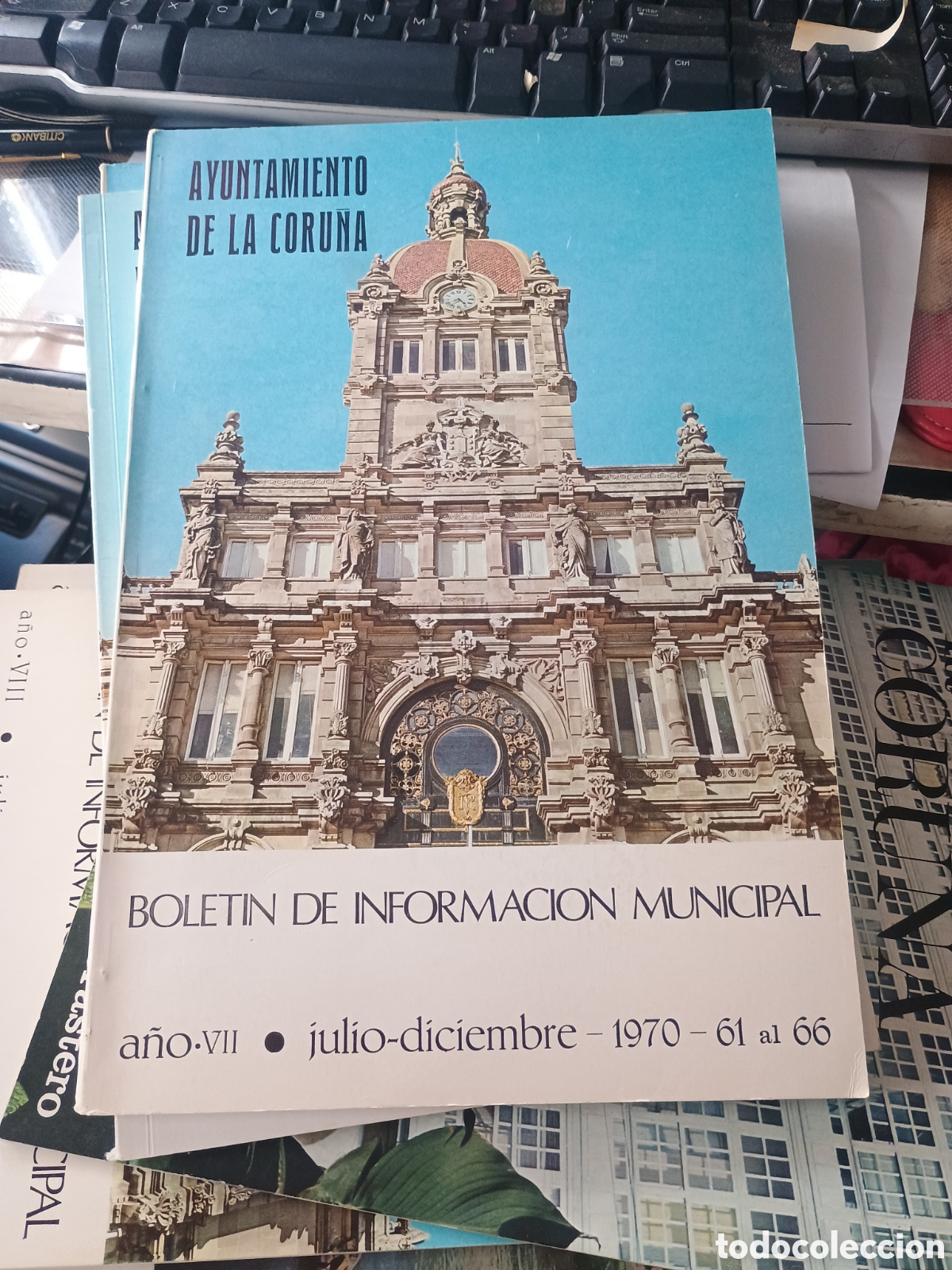 Coleccionismo de revistas y peri&oacute;dicos: REVISTA AYUNTAMIENTO DE LA CORU&Ntilde;A JULIO DICIEMBRE 1970