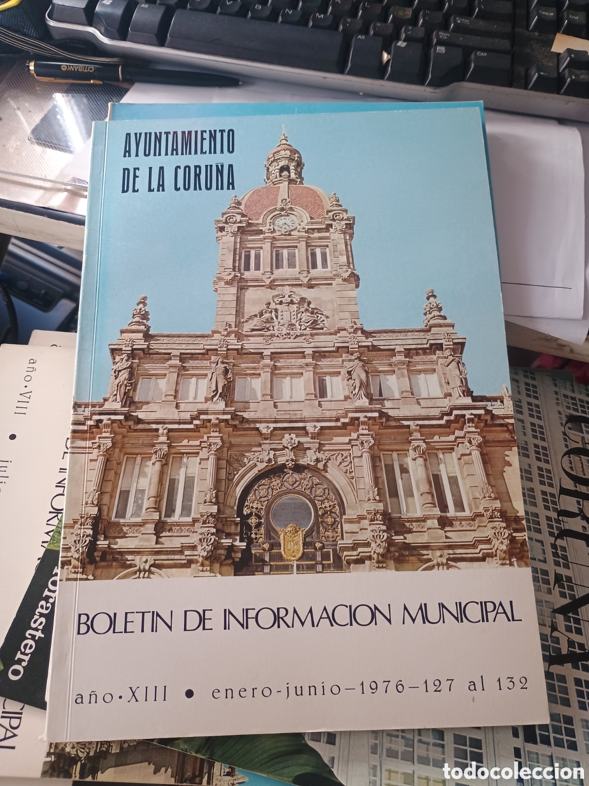 Coleccionismo de revistas y peri&oacute;dicos: REVISTA AYUNTAMIENTO DE LA CORU&Ntilde;A ENERO JUNIO 1976