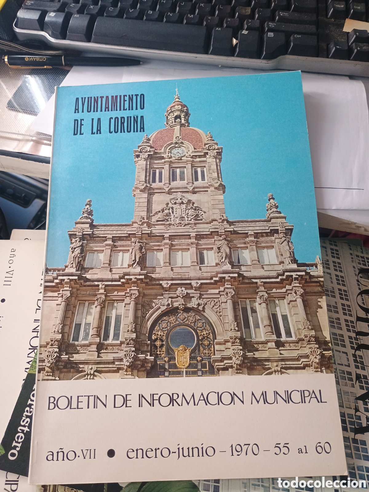 Coleccionismo de revistas y peri&oacute;dicos: REVISTA AYUNTAMIENTO DE LA CORU&Ntilde;A ENERO JUNIO 1970