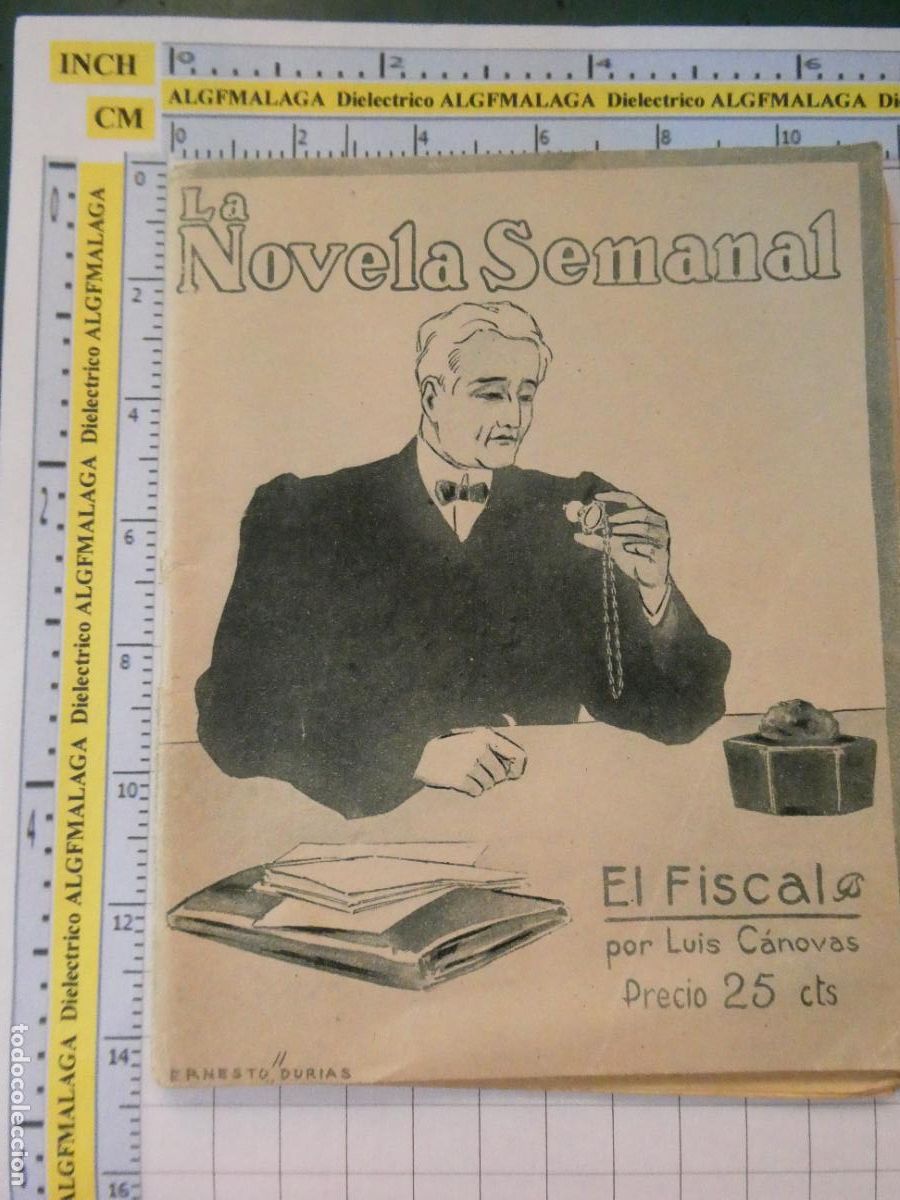 Coleccionismo de revistas y peri&oacute;dicos: ANTIGUA REVISTA LITERARIA. LA NOVELA SEMANAL EL FISCAL POR LUIS C&Aacute;NOVAS