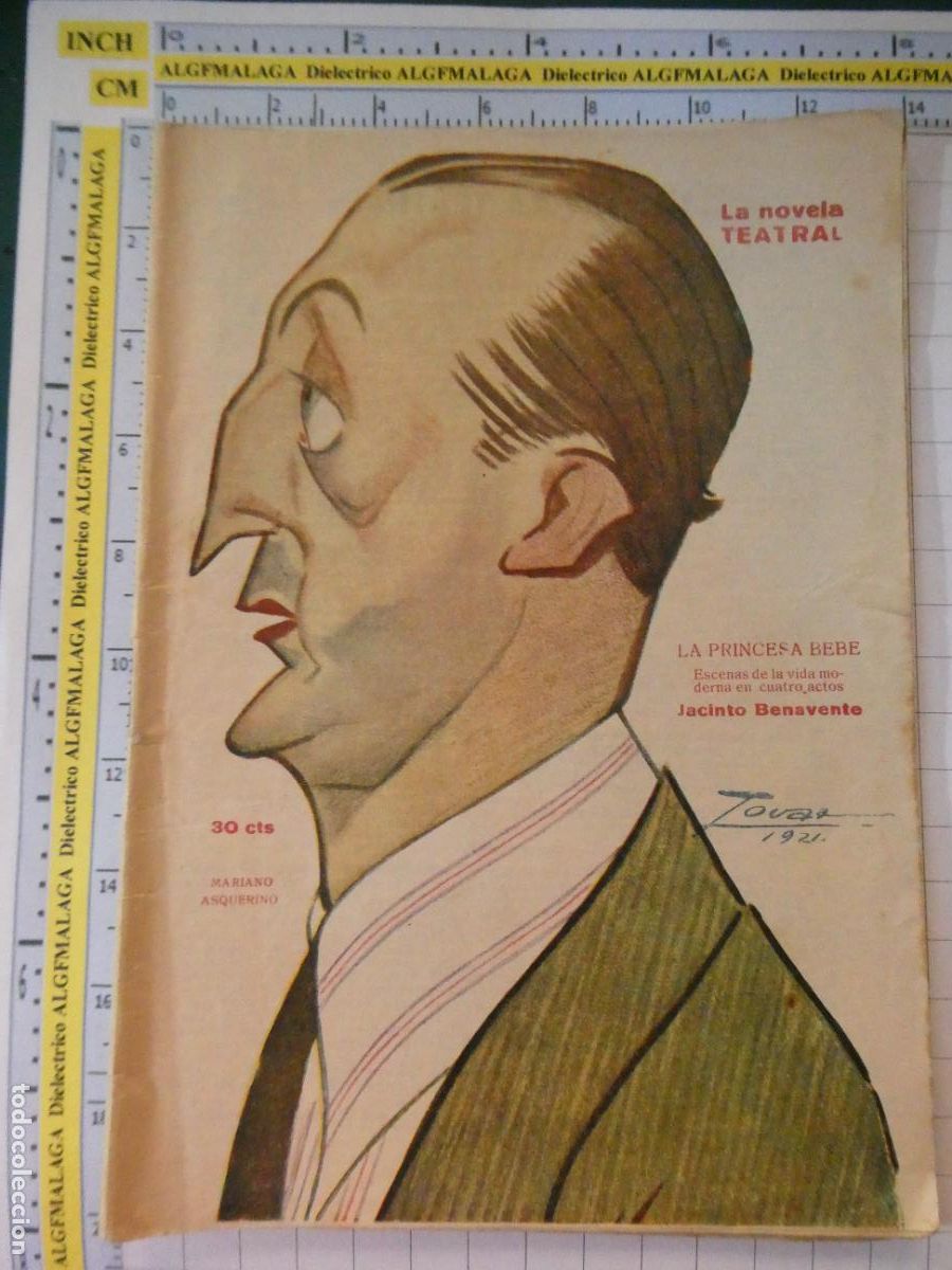 Coleccionismo de revistas y peri&oacute;dicos: ANTIGUA REVISTA LITERARIA. LA NOVELA TEATRAL. LA PRINCESA BEBE JACINTO BENAVENTE