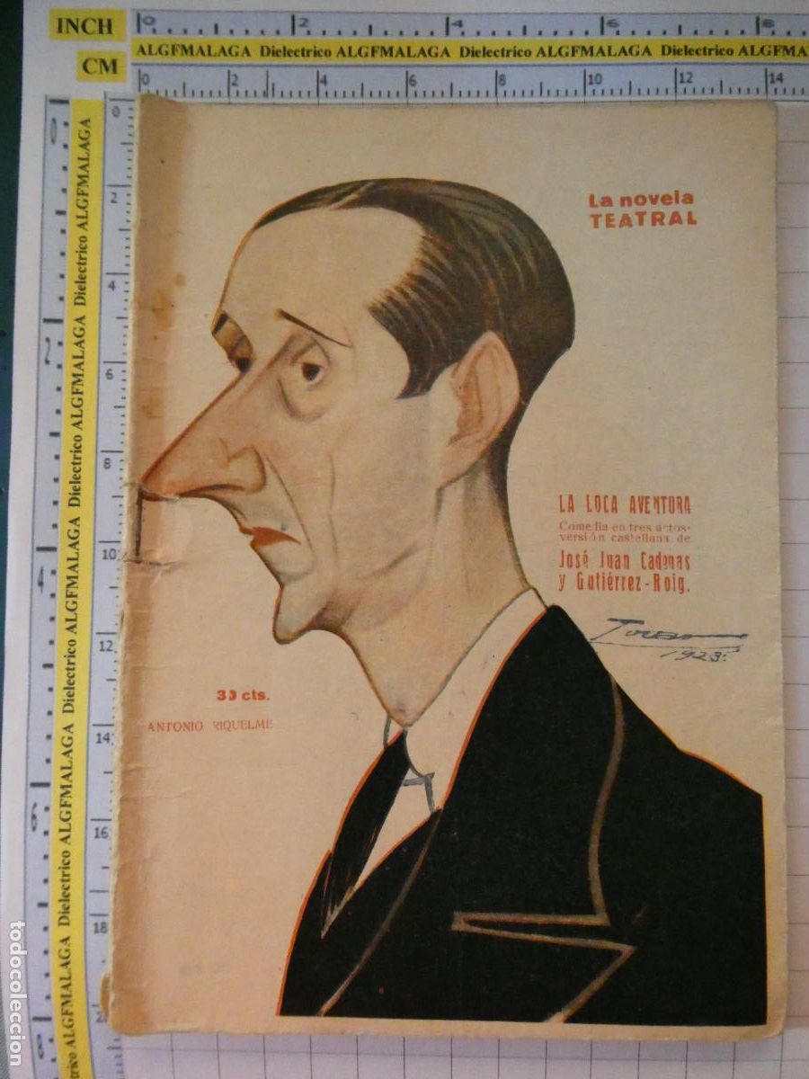 Coleccionismo de revistas y peri&oacute;dicos: ANTIGUA REVISTA LITERARIA. LA NOVELA TEATRAL. LA LOCA AVENTURA POR JOS&Eacute; JUAN CADENAS