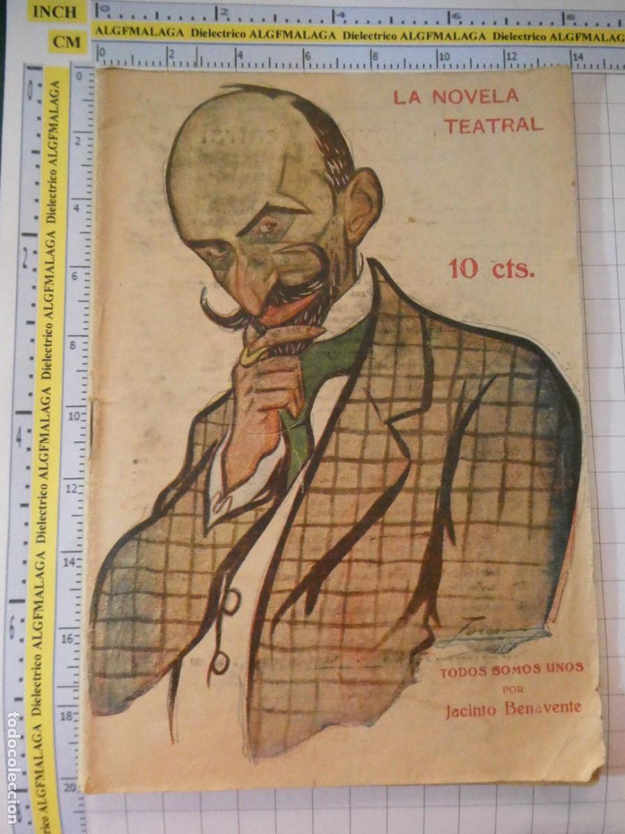 Coleccionismo de revistas y peri&oacute;dicos: ANTIGUA REVISTA LITERARIA. LA NOVELA TEATRAL. TODOS SOMOS UNO JACINTO BENAVENTE
